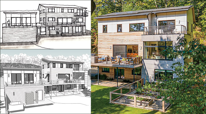 The stages of building a sustainable home