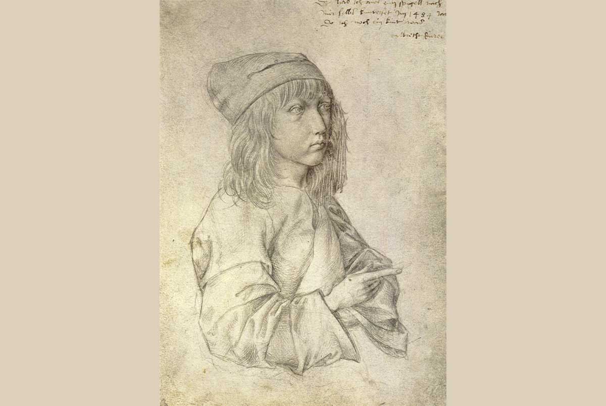 Image of Albrecht Dürer's self-portrait