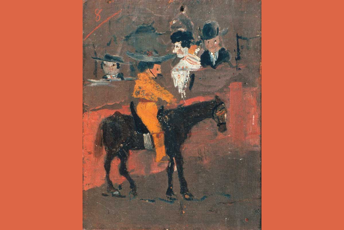 Image of an early Pablo Picasso painting
