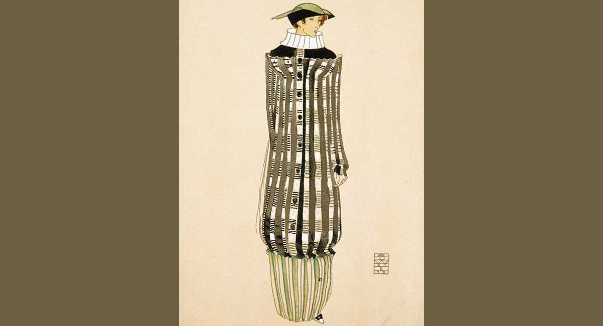 Illustration of a long coat